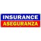 Signmission INSURANCE ASEGURANZA BANNER SIGN salesman agent auto health bilingual B-72 Insurance Aseguranza - alternate 1